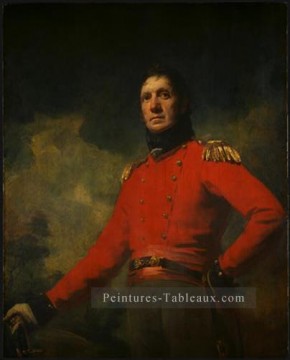 Henry Raeburn œuvres - Colonel Francis James Scott écossais portrait peintre Henry Raeburn